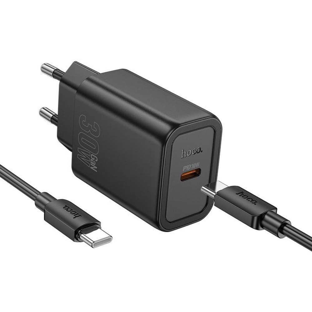 N62 30W USB-C Fast Charger Set with Type-C Cable for Phones, Tablets and Everyday Travel