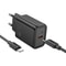 N62 30W USB-C Fast Charger Set with Type-C Cable for Phones, Tablets and Everyday Travel