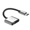2-in-1 USB-C to 3.5mm Audio Adapter with Fast Charging and Call Support