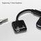 2-in-1 USB-C to 3.5mm Audio Adapter with Fast Charging and Call Support