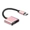2-in-1 USB-C to 3.5mm Audio Adapter with Fast Charging and Call Support