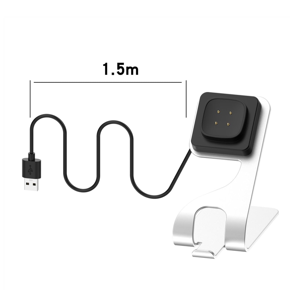 Magnetic Fast Charging Cable Dock for Fitbit Versa 4, Versa 3, Sense 2 & Sense Smartwatch