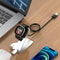 Magnetic Fast Charging Cable Dock for Fitbit Versa 4, Versa 3, Sense 2 & Sense Smartwatch