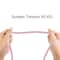 2m Braided Lightning To USB Cable For IPhone Fast Charging Data Sync Rose Gold Metal Head 4