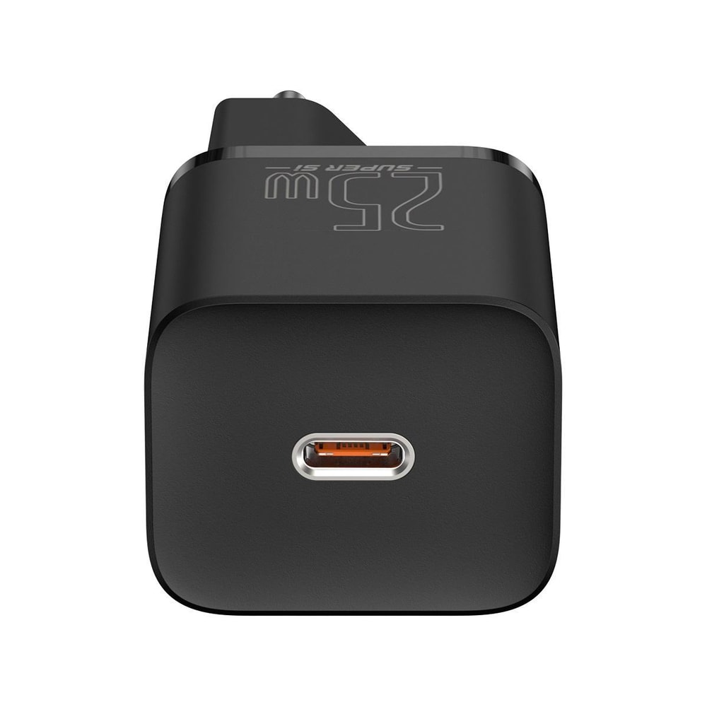 Baseus Super Si 25W USB-C Fast Charger with Type-C to Type-C Cable