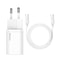 Baseus Super Si 25W USB-C Fast Charger with Type-C to Type-C Cable