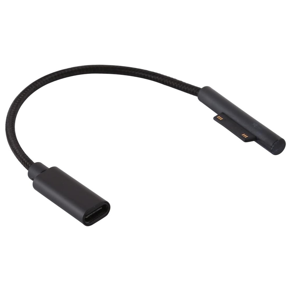 Surface Pro USB-C Charging Cable Adapter for Pro 7 6 5 Fast Power Connector