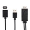 1080P HDMI adapter cable for Phone to TV Screen Mirroring USB Powered AV Converter