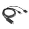 1080P HDMI adapter cable for Phone to TV Screen Mirroring USB Powered AV Converter