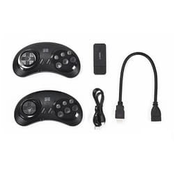 wireless hdmi retro game console with 900 games & dual controllers