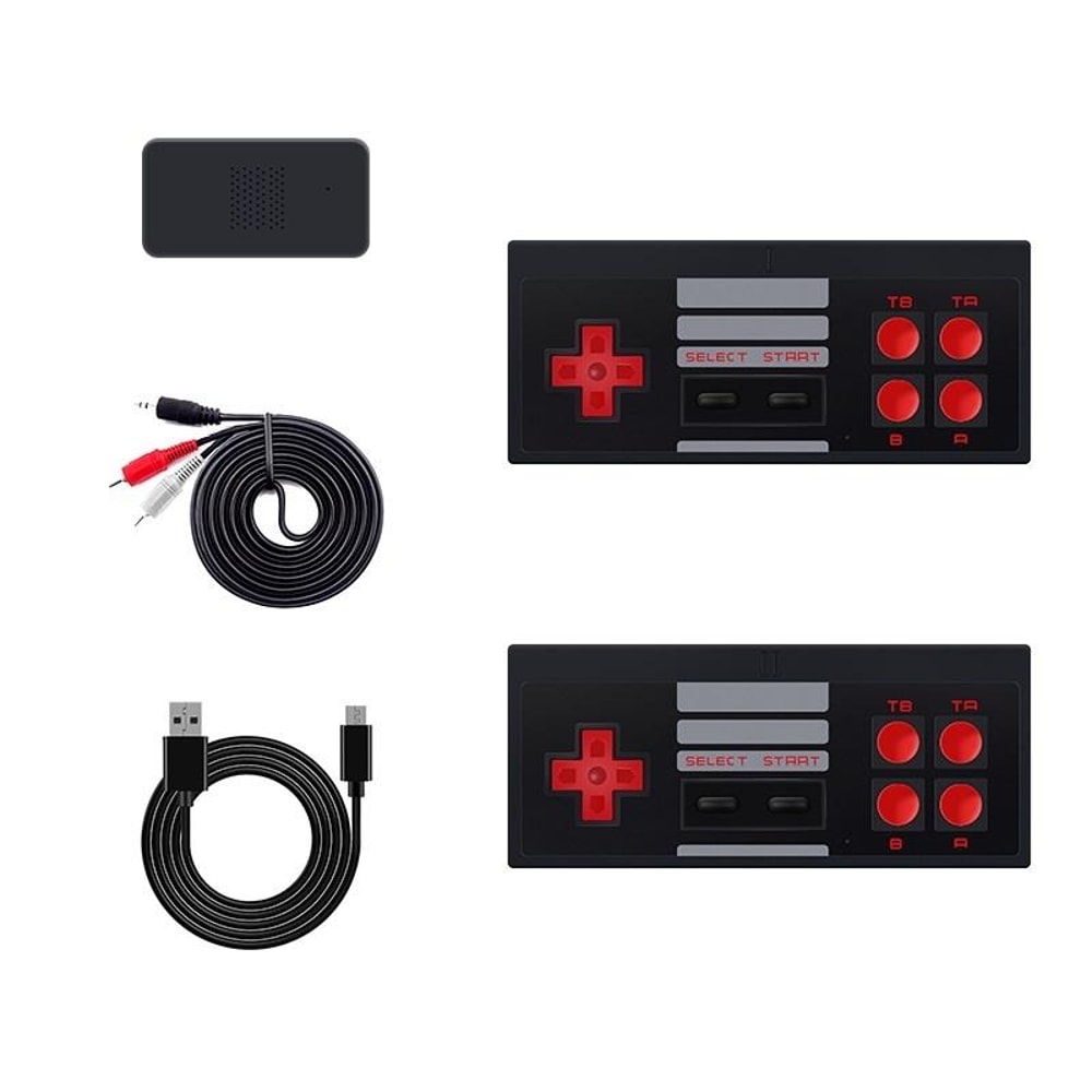 Wireless HDMI Retro Game Console with 900 Games & Dual Controllers