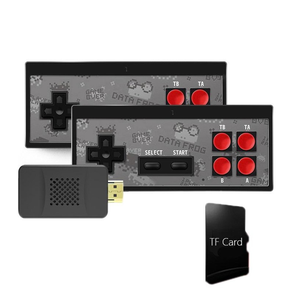 Wireless HDMI Retro Game Console with 900 Games & Dual Controllers