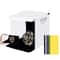 Portable LED Photo Light Box Studio Kit with Backdrops for Product Photography 20cm Foldable Shooting Tent