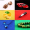 Portable LED Photo Light Box Studio Kit with Backdrops for Product Photography 20cm Foldable Shooting Tent