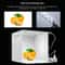 Portable LED Photo Light Box Studio Kit with Backdrops for Product Photography 20cm Foldable Shooting Tent