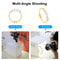 Portable LED Photo Light Box Studio Kit with Backdrops for Product Photography 20cm Foldable Shooting Tent