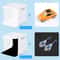 Portable LED Photo Light Box Studio Kit 20cm Foldable with Backdrops for Product Photography