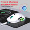 HXSJ T20 Rechargeable Wireless Mouse 3600 DPI Ergonomic Gaming Mouse with RGB Lighting