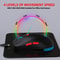 HXSJ T20 Rechargeable Wireless Mouse 3600 DPI Ergonomic Gaming Mouse with RGB Lighting