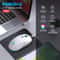 HXSJ T20 Rechargeable Wireless Mouse 3600 DPI Ergonomic Gaming Mouse with RGB Lighting