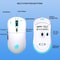 HXSJ T20 Rechargeable Wireless Mouse 3600 DPI Ergonomic Gaming Mouse with RGB Lighting