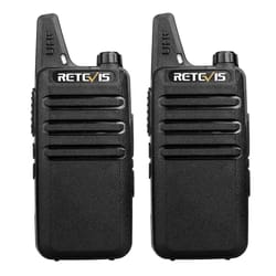 rt22 mini walkie talkie long range two way radio for hotel security and team communication