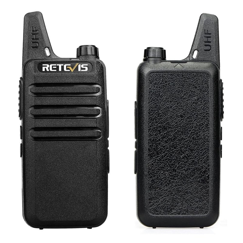 RT22 Mini Walkie Talkie Long Range Two Way Radio for Hotel Security and Team Communication