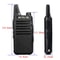RT22 Mini Walkie Talkie Long Range Two Way Radio for Hotel Security and Team Communication