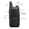RT22 Mini Walkie Talkie Long Range Two Way Radio for Hotel Security and Team Communication