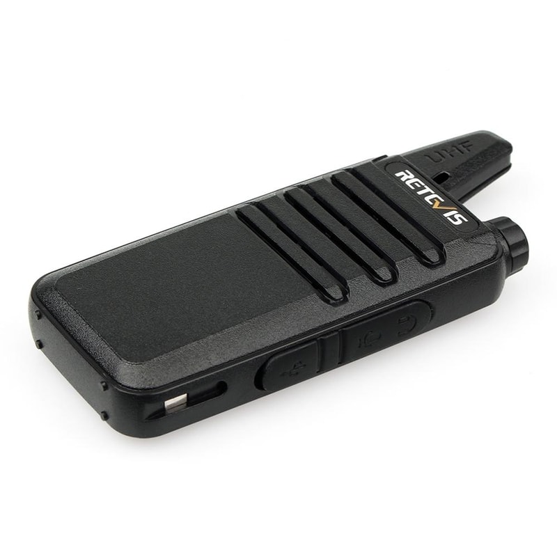 RT22 Mini Walkie Talkie Long Range Two Way Radio for Hotel Security and Team Communication