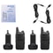 RT22 Mini Walkie Talkie Long Range Two Way Radio for Hotel Security and Team Communication