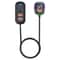 66W Fast Car Charger 5-Port USB C Charging Hub with Extension Cable for Multi-Device Travel