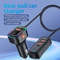 66W Fast Car Charger 5-Port USB C Charging Hub with Extension Cable for Multi-Device Travel