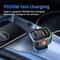 66W Fast Car Charger 5-Port USB C Charging Hub with Extension Cable for Multi-Device Travel
