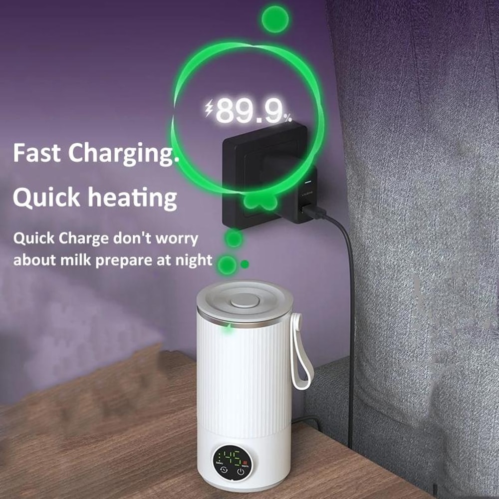 Portable Self Stirring Mug Electric Coffee Mixer Cup with Temperature Control