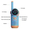 D22 Kids Walkie Talkie Set Long Range Rechargeable Outdoor Communication Toy for Parent Child Adventure