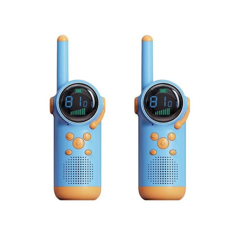 D22 Kids Walkie Talkie Set Long Range Rechargeable Outdoor Communication Toy for Parent Child Adventure