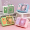 Cute Cartoon Kitten USB Rechargeable Portable Handheld & Desktop Fan, Pink Personal Cooling Device