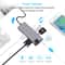 8-in-1 USB-C Docking Station HDMI VGA LAN Multiport Adapter SD Card Reader Grey