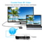 8-in-1 USB-C Docking Station HDMI VGA LAN Multiport Adapter SD Card Reader Grey