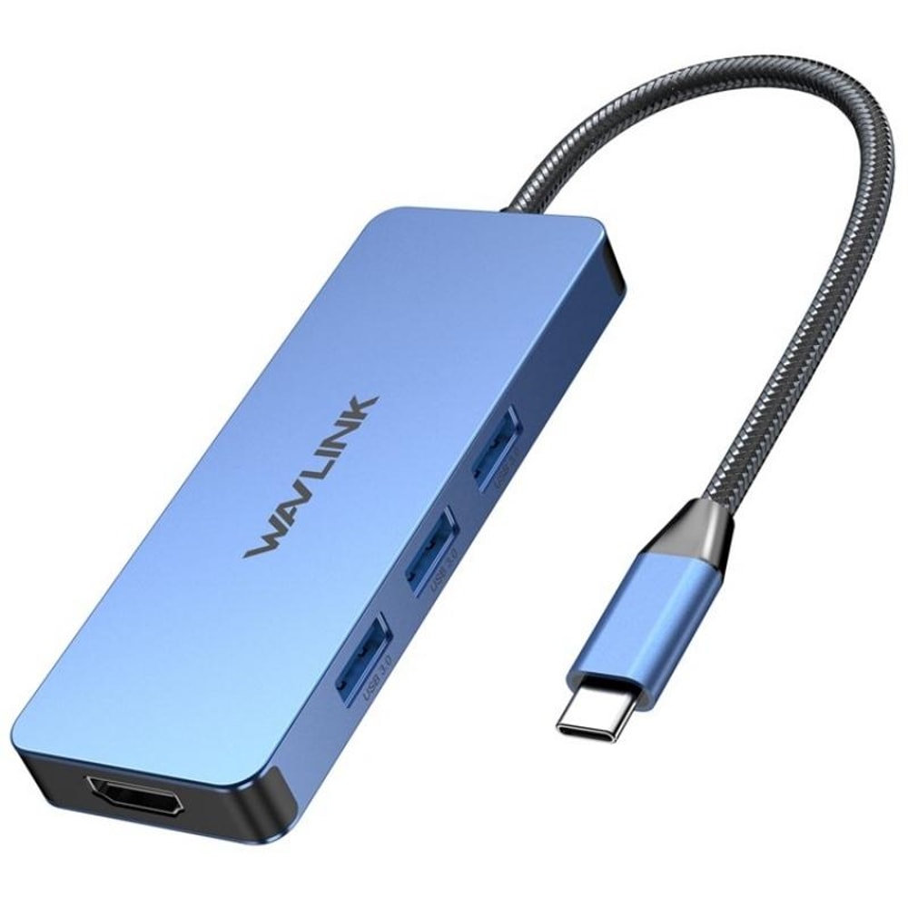 7-in-1 USB C Docking Station 4K HDMI 100W PD SD TF Card Reader Hub