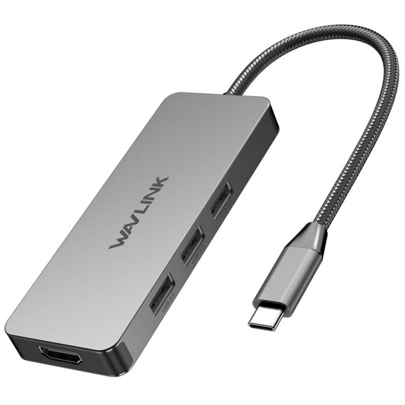 7-in-1 USB C Docking Station 4K HDMI 100W PD SD TF Card Reader Hub