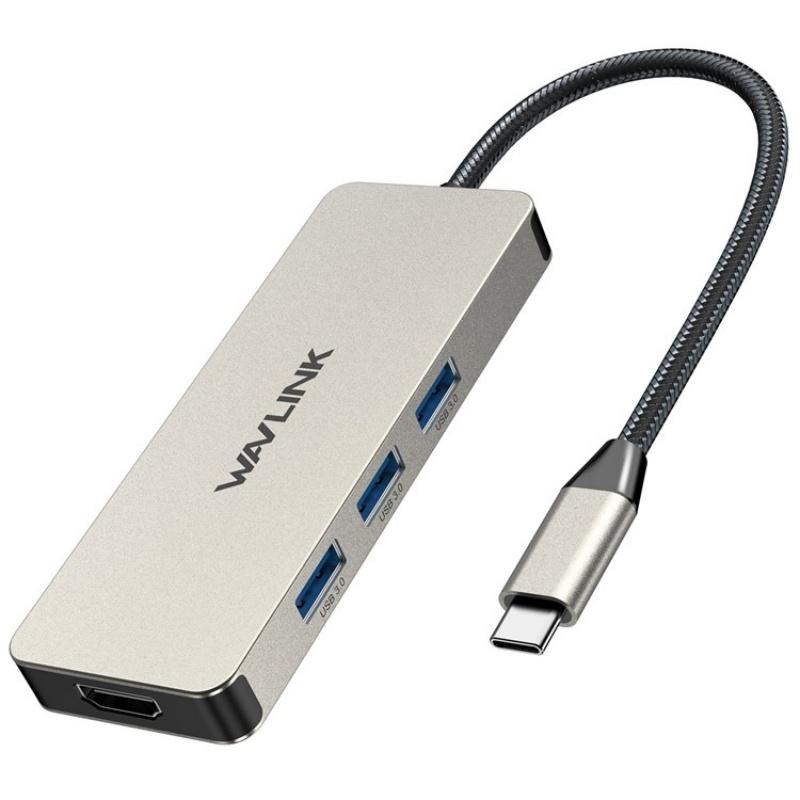 7-in-1 USB C Docking Station 4K HDMI 100W PD SD TF Card Reader Hub