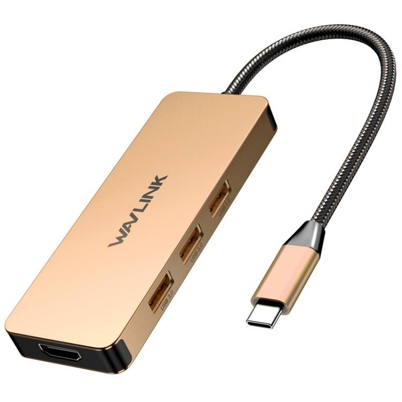 7-in-1 USB C Docking Station 4K HDMI 100W PD SD TF Card Reader Hub