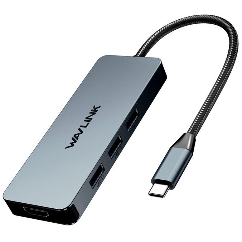 7-in-1 USB C Docking Station 4K HDMI 100W PD SD TF Card Reader Hub
