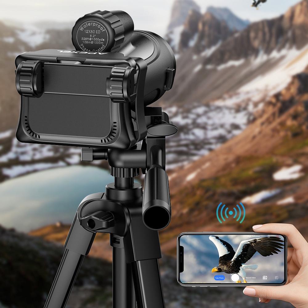 WiFi 2MP Digital Eyepiece Camera for Microscope & Telescope App Control
