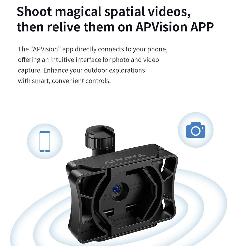 WiFi 2MP Digital Eyepiece Camera for Microscope & Telescope App Control