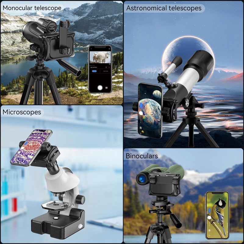 WiFi 2MP Digital Eyepiece Camera for Microscope & Telescope App Control