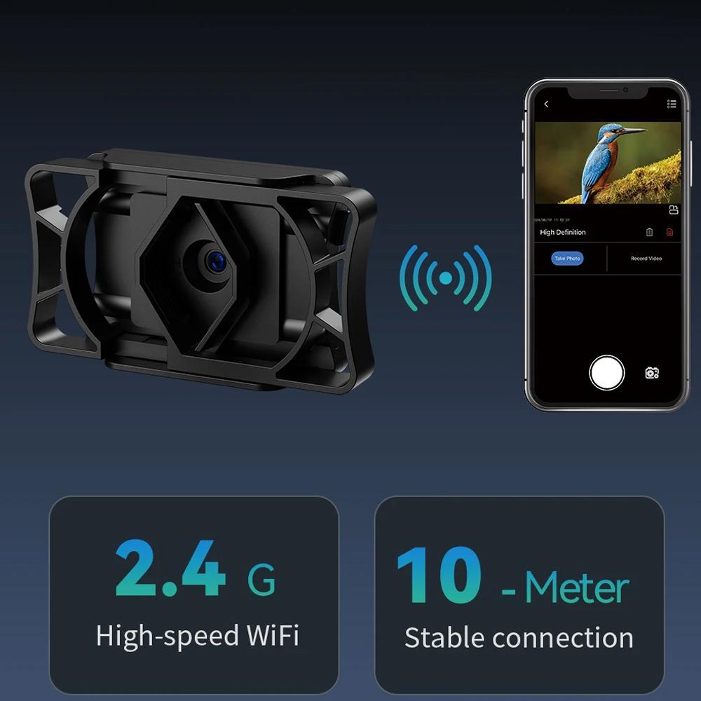 WiFi 2MP Digital Eyepiece Camera for Microscope & Telescope App Control