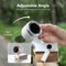 Hat-Prince Foldable Neck Fan 3600mAh USB Rechargeable Turbo Cooling Fan Digital Display